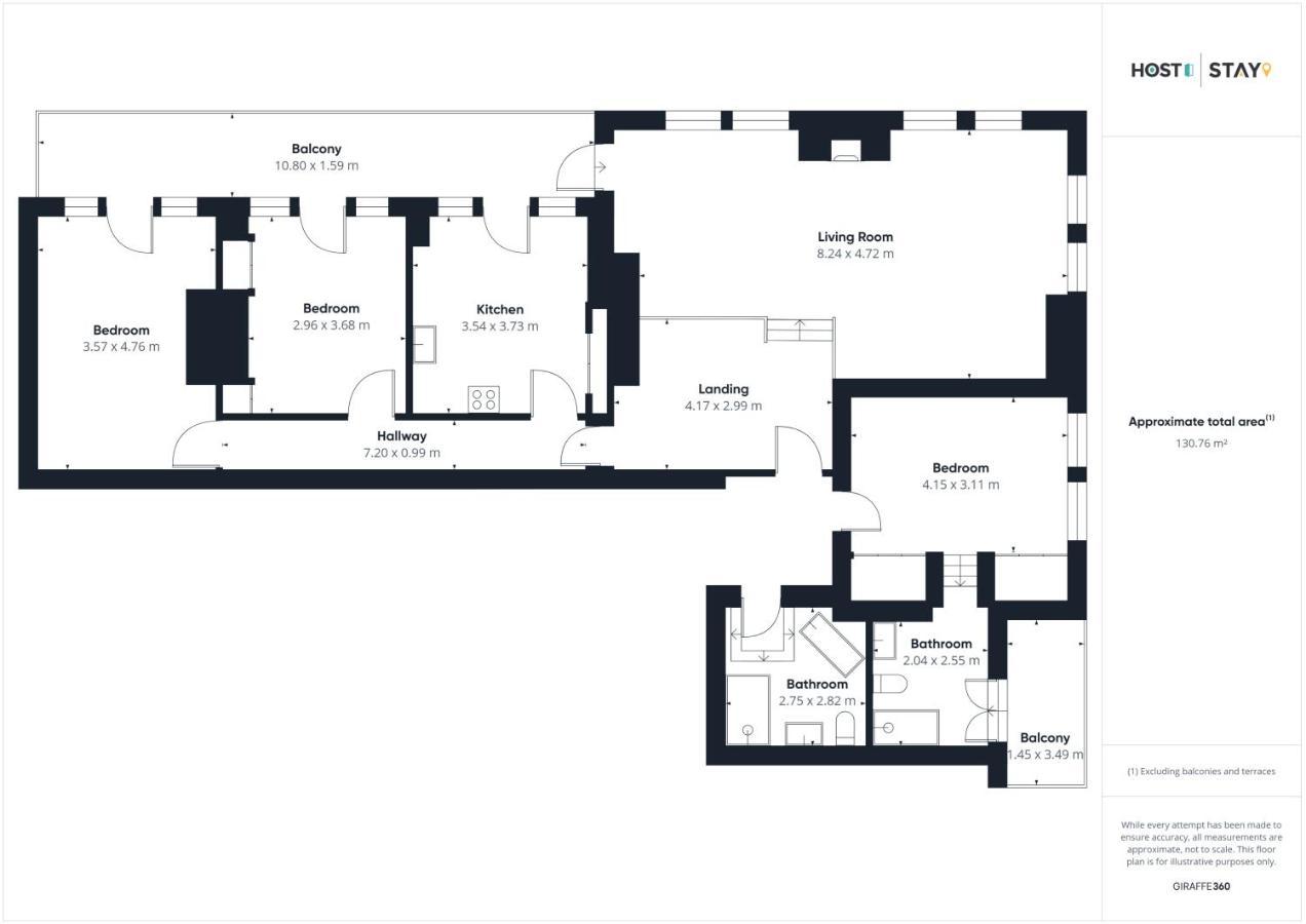 Host & Stay - 4 Metropole Towers 휫비 외부 사진